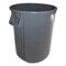 Impact Products 44 qt Round Heavy Duty Plastic Can, Gray, Open Top, Plastic 7744-3 - alternate 1
